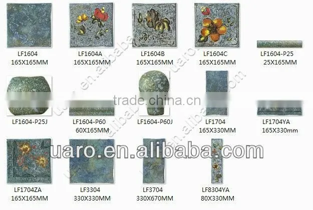 high-end vintage brick ceramic antique balcony rustic wall tiles Rafi Classic Series