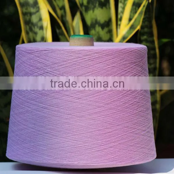 spun yarn for knitting 100% polyester