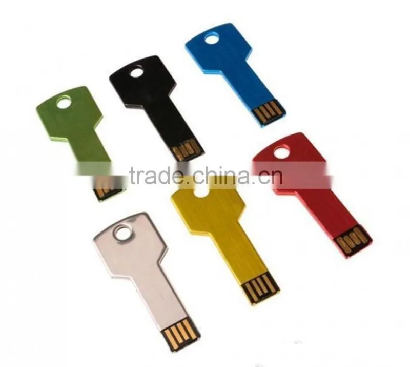 Metal key flash drive, key u disk