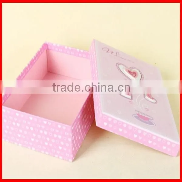 2014 New Fashion Cute Paper Gift Scarf Packaging Box , Silk Scarf Box