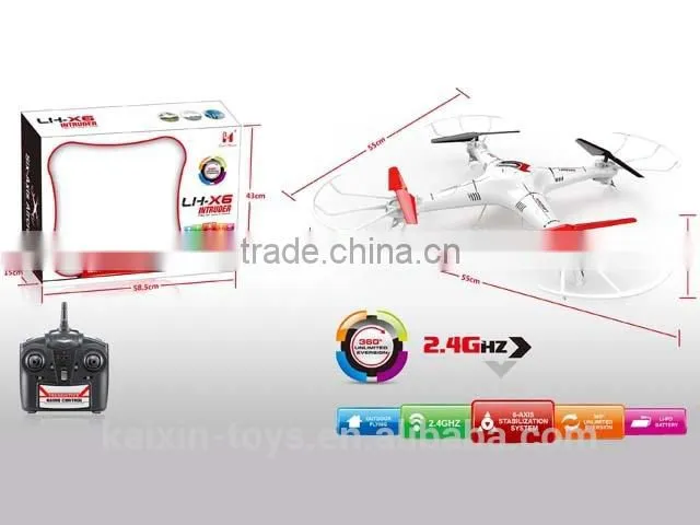 2.4Ghz 4-axis rc quad copter with gyroscope & light