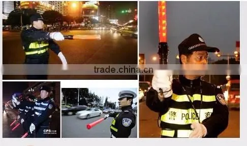 Traffic light Baton Outdoor Safety Traffic Control Warning LED Light Flashing Wand Baton