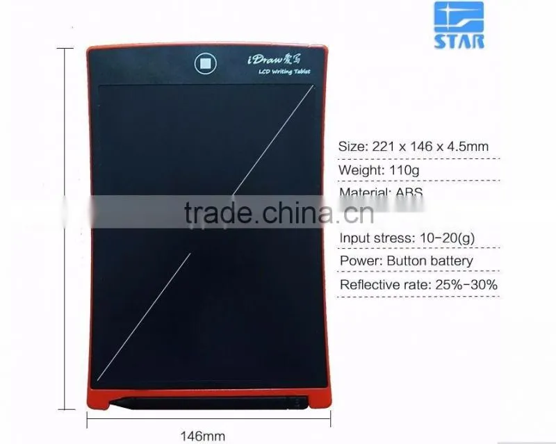 ewriter 8.5" LCD Mini Writing Tablet Writing Board Can Be Used as Whiteboard Bulletin Board Memo Board