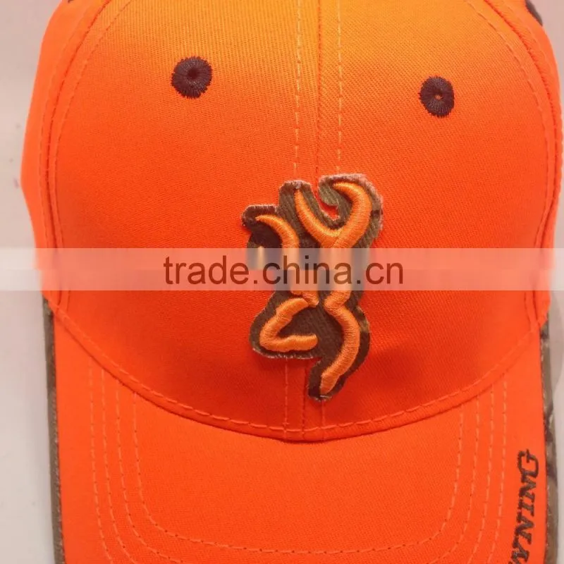 Wholesale Promotional Fashion Custom Logo Printed Cotton 6 Panel Baseball Cap