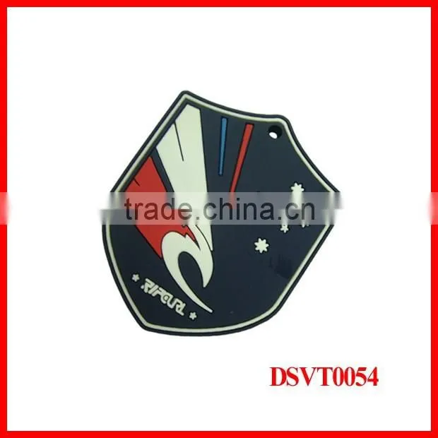 Custom new design logo on jacket name leather patches