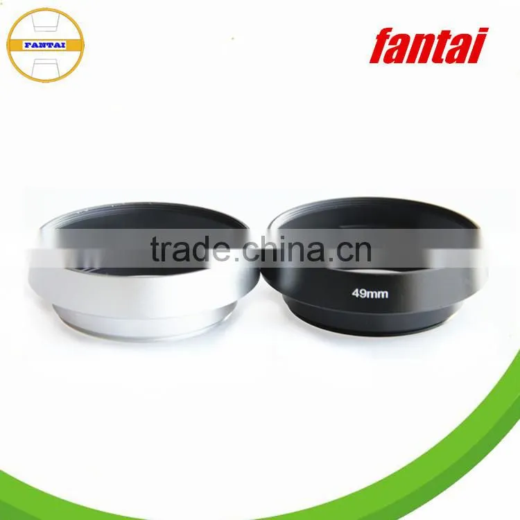 49mm metal lens hood, camera lens hood,laic lens hood, camera metal lens hood