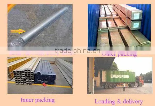 ZHL zhonglian aluminum 6063 grade structural aluminum profiles extrusion alluminium profiles for window and door