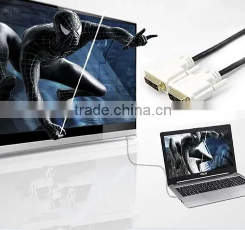 DVI-D Single Link Male to Male Video Digital Cable 6ft 18+1 Pin