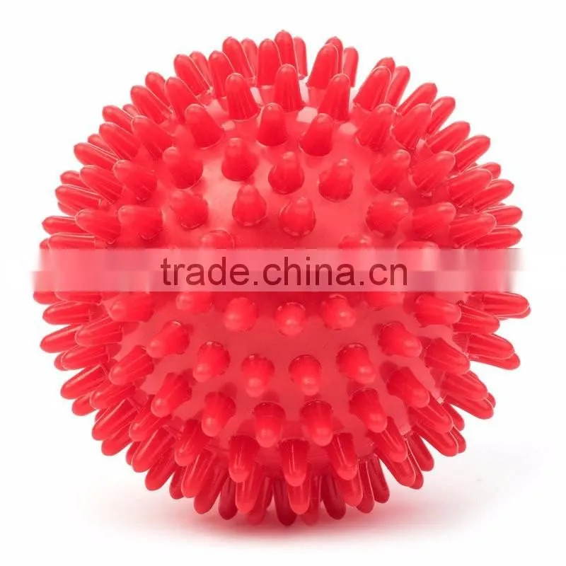 Reflexology T rigger Therapy Spiky Exercise Massage Ball for Foot Plantar Fasciitis Back Pain Relief