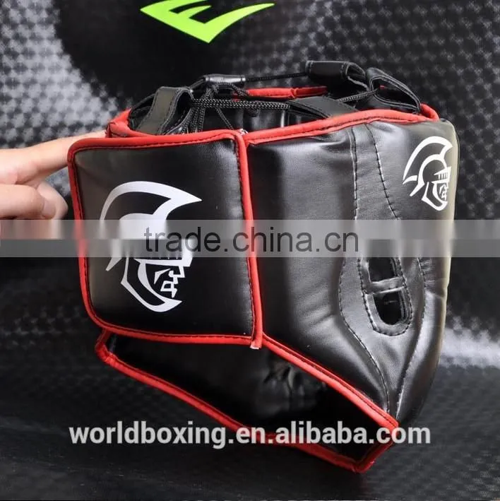 Wholesale Grant Custom PU Leather Boxing Helmet/Head Guard/Boxing Headgear For Training