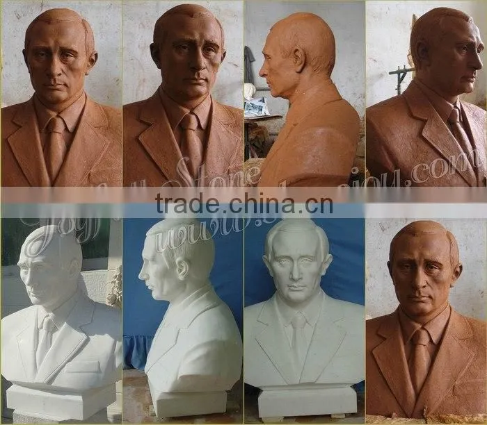White Marble Bust Sculpture Statue