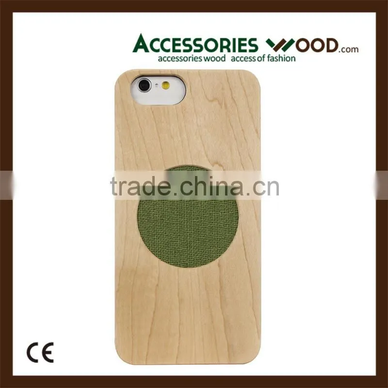 Eco friendly wooden cell phone case for iphone