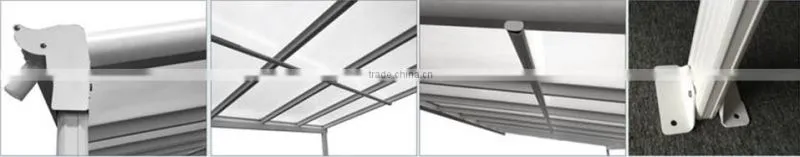 16' x 8'ft Sturdy aluminium polycarbonate Patio Cover