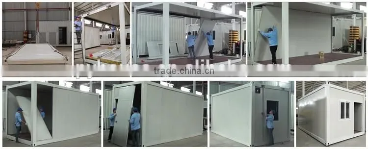 2016 Puyuan Brand China Modern Houses Prefab Modular Flat Pack House