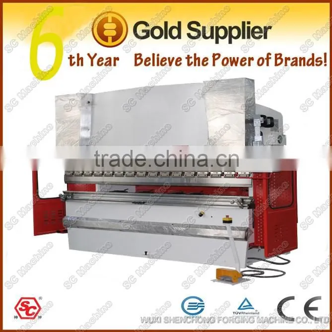 WC67Y-160/3200 hydraulic press brake machinery