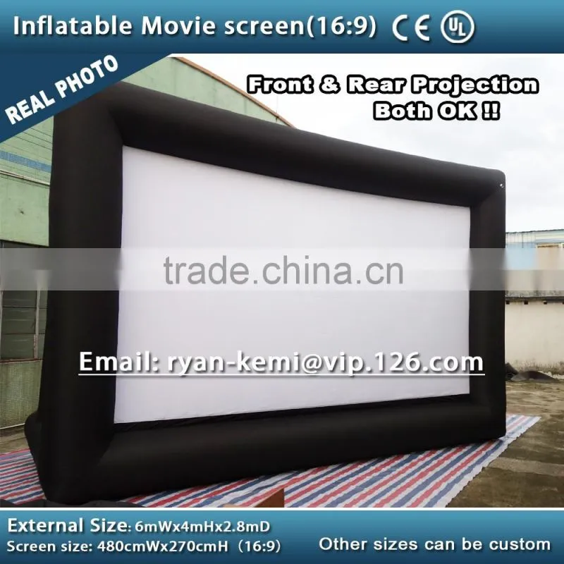 inflatable rear projection screen rear projection inflatable movie screen inflatable projector screen air screen inflatable TV