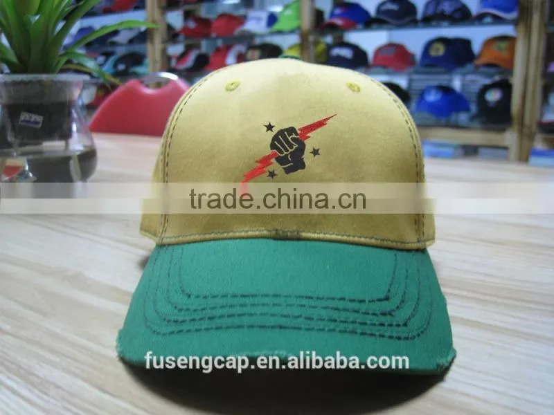 wholesale cheap newly design distressed fashion baseball cap