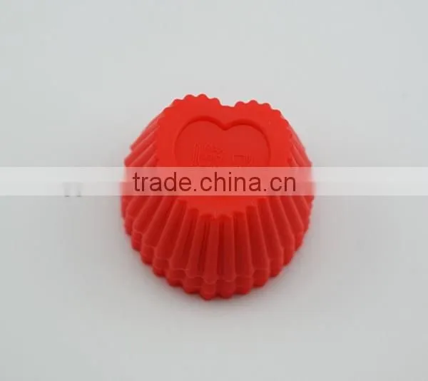 cup cake type silicone pumpkin shape cake mold