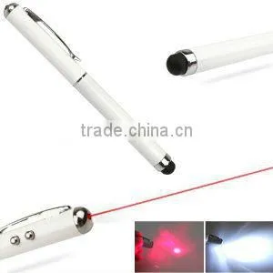 3 in 1 Capacitive Stylus Touch Screen Pen with LED Light for Tablet