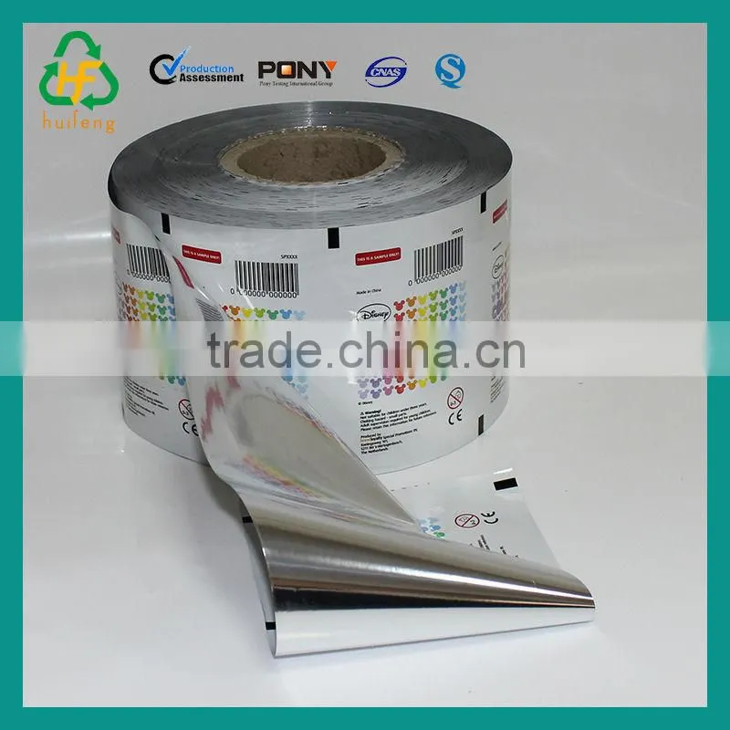 Eco-Friendly OEM factory new style full color printed plastic film