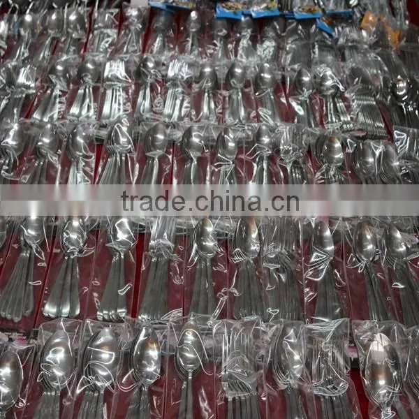 Food grade spoon knife and forks sets hoting sale camping tools