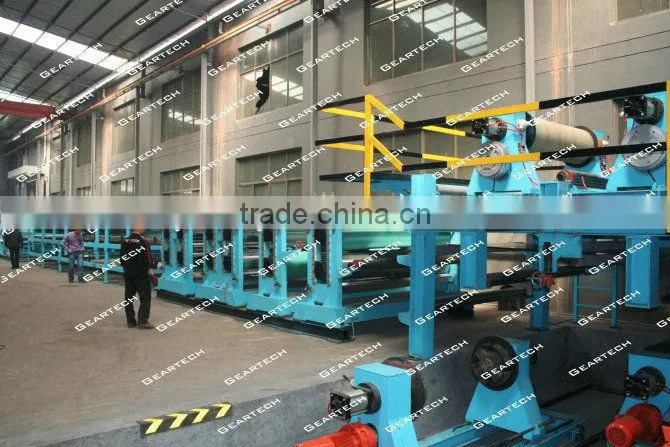 High speed(3+1extruders) aluminum/aluminium composite panel machine production line
