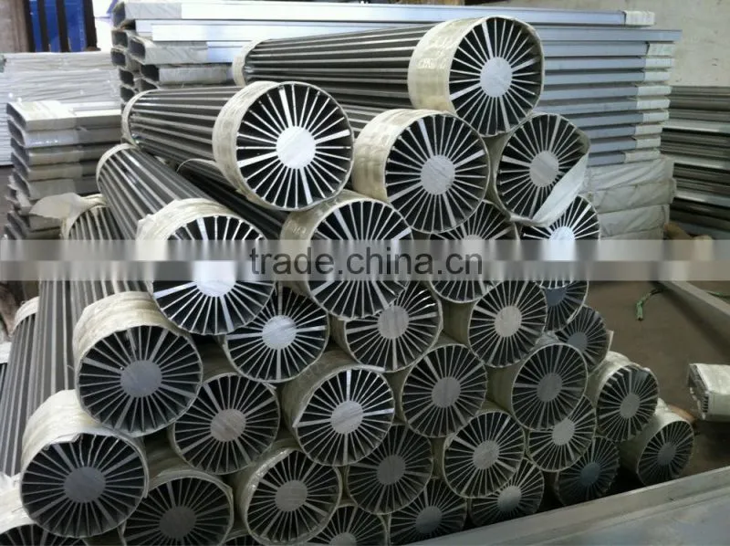 Hot sale anodized sunflower aluminum heat sink 0010