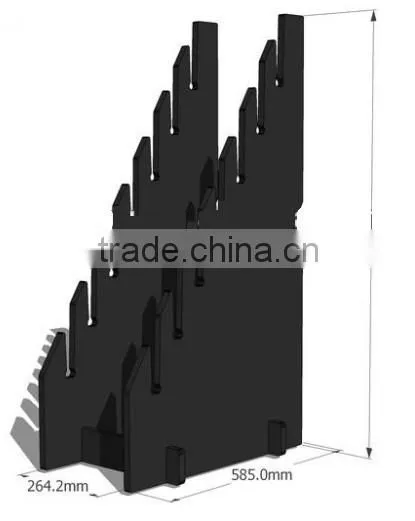 E006 TSIANFAN Ceramic floor Tile showroom display / Page turning type rack
