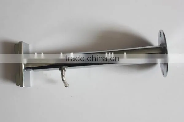 Slotted Upright Wall Mounted Adjustable Bar/Bracket