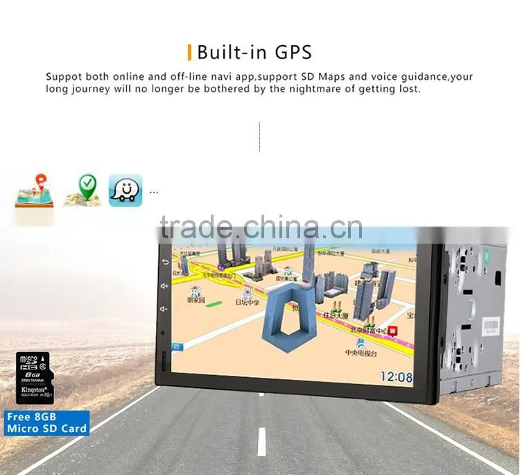 Super Hardware Performance Android 4.4.4 rmvb mkv car GPS radio dvd player