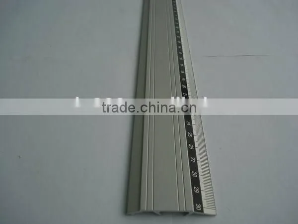custom 30cm 12' aluminium ruler