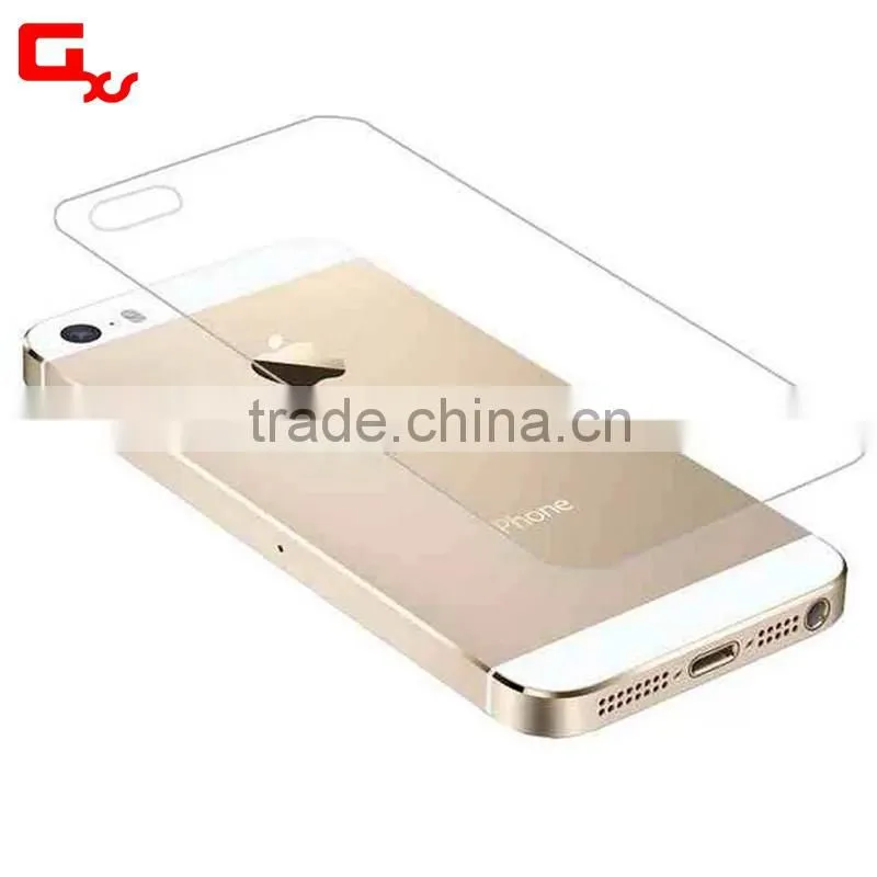 9H 0.33mm 2.5D wholesale tempered glass Front and Back screen protector for iphone 5 5s 5c