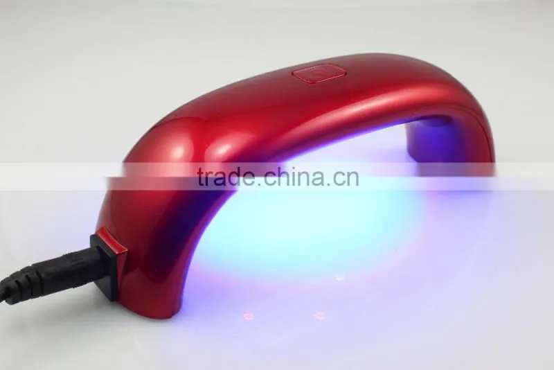 9w uv led professional nail dryer portable nail uv led