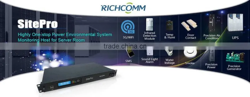Integration Power/Environment Monitoring System(Sitepro)Server Room Generator /Precision Air Conditioning Monitoring