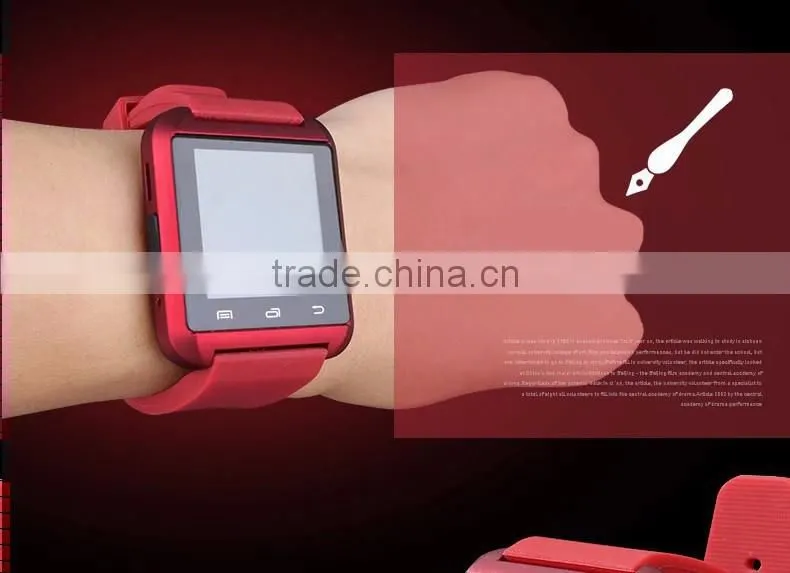 latest wrist watch mobile phone u8 smart bluetooth cheap smart watch