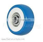 High Quality PVC Double Ball Bearing Light Duty Furniture Caster And Wheel