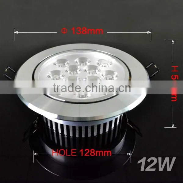 12W LED Downlights/Ceiling Lights