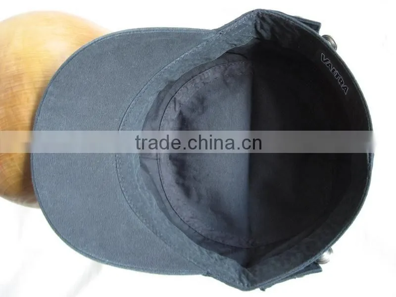 100 % cotton cap good quality wholesale fashion military style cap