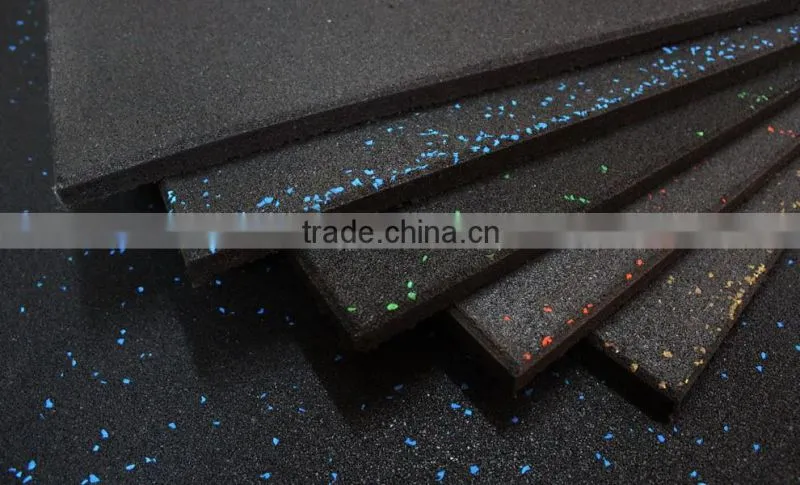 Factory Price Gym Rubber Flooring Recycled rubber flooring