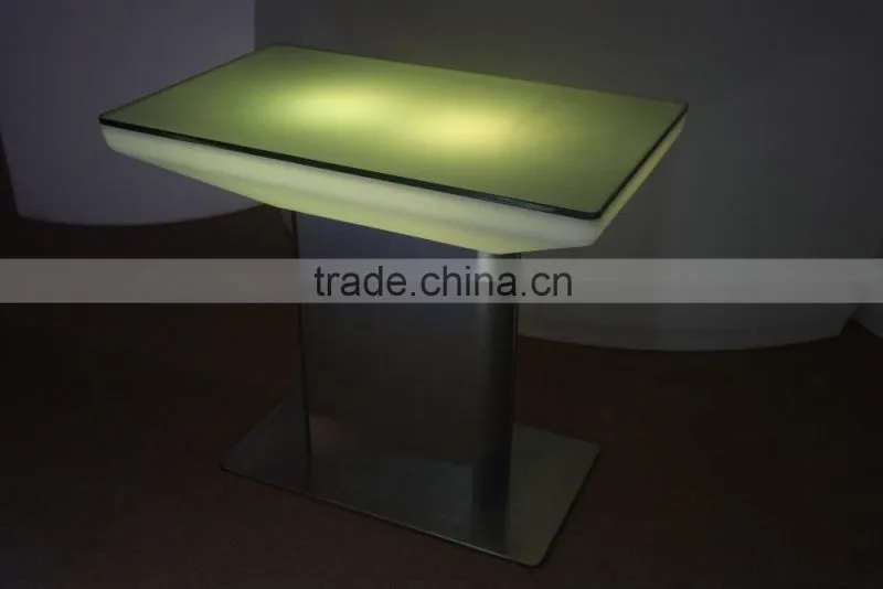 Modern coffee table Colourful Rechargeable Bar Table