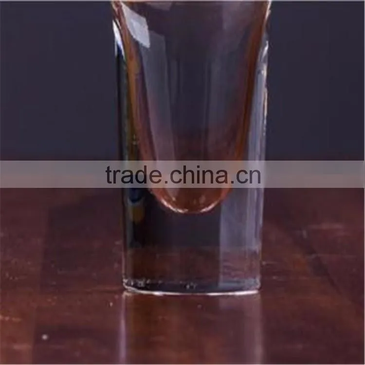 Unique design Mini 22ml Heavy Base Shot Glass With Line