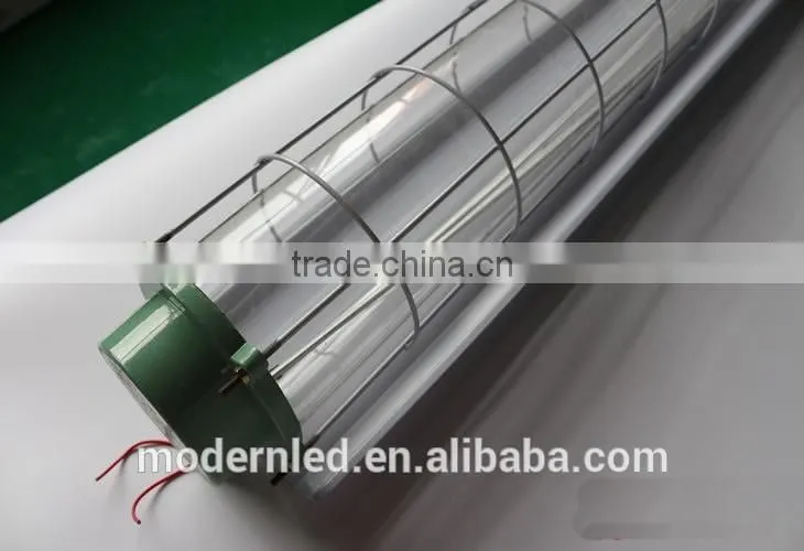 IP66 2x18w explosion proof led lighting 100lm/w led t8 tube light