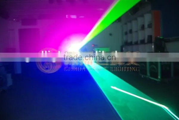 1200mW Full Color Rgb Laser Light Stage Laser Projector