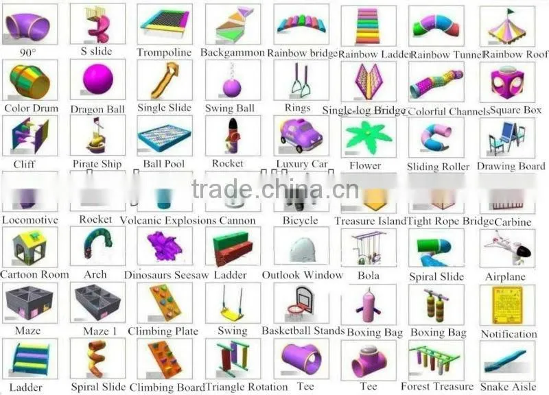 used indoor playground equipment sale, kids playground indoor