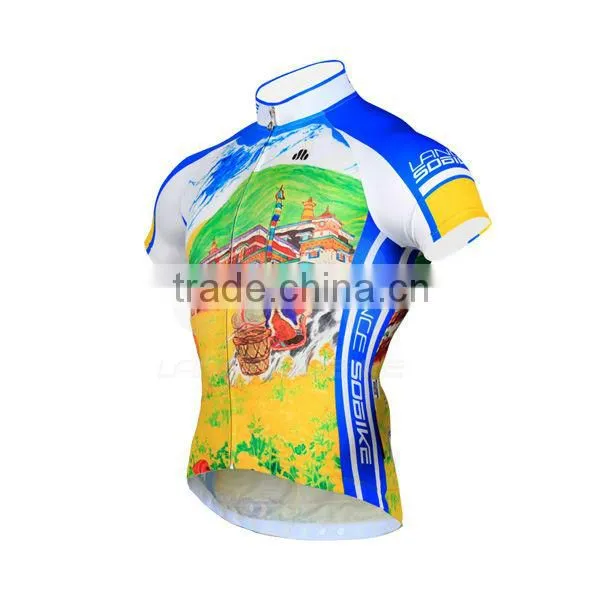 Lance Sobike 2013 Summer Sublimation short Sleeve Cycling gear jersey