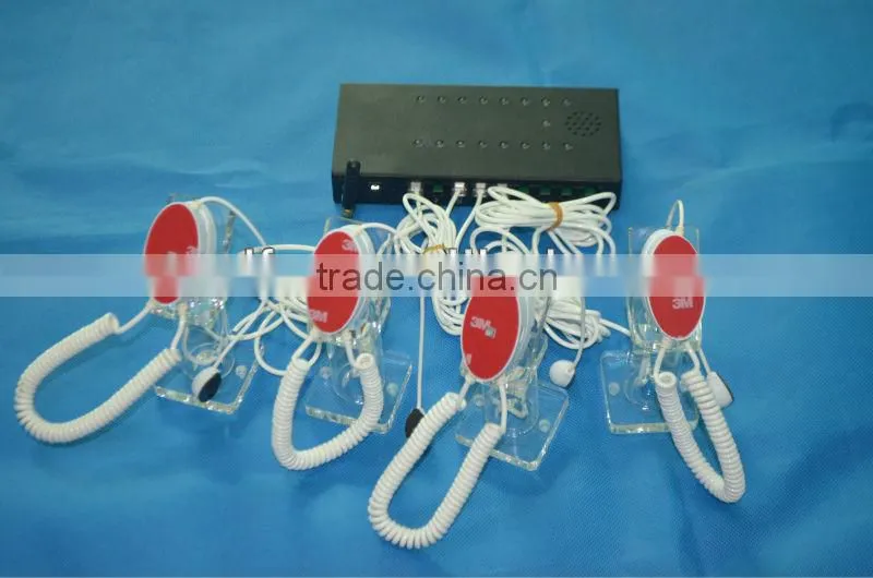 Hot Sale!!! The New Product- 8 Ports Alarm display stand security for mobile phone/carema/tablet PC
