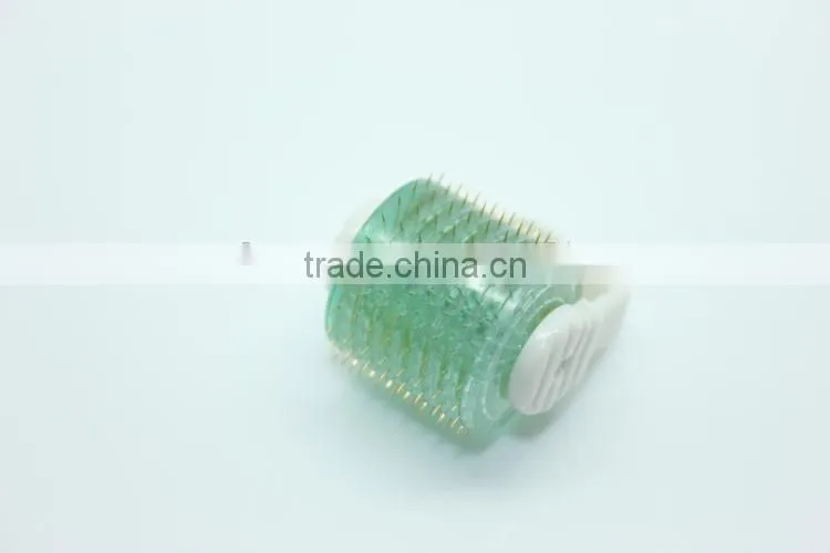 fashional design changeable heads 192 needles titanium micro needle derma roller with CE