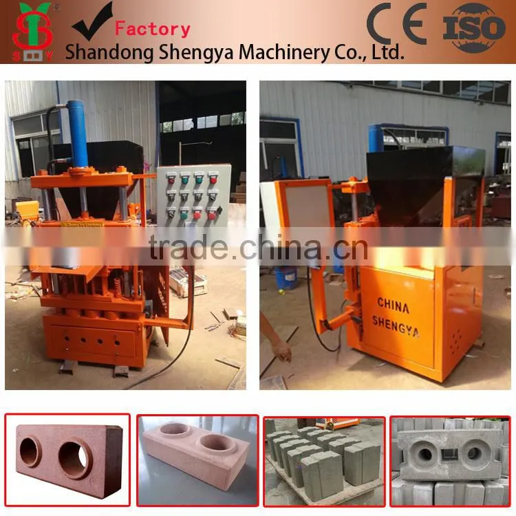 Great Price high efficiency Model SY1-10 Fully automatic Interlocking Brick Making Machine