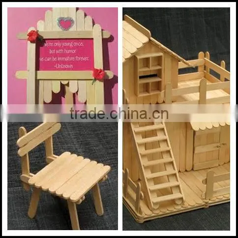wooden children play flexible craft match sticks
