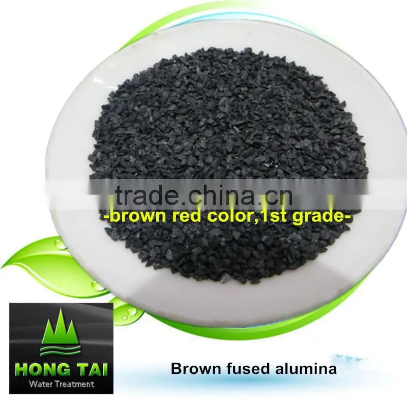 Hongtai 2014 new production 1st grade Brown fused alumina of sand blasting and grinding wheel/direct factory -favorable price